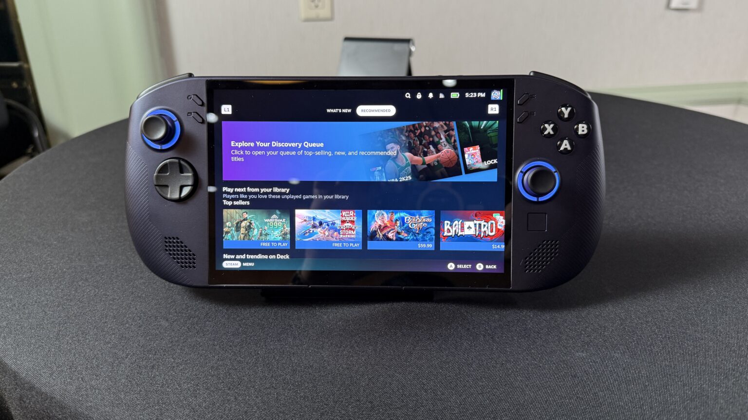 Lenovo-Legion Go S-SteamOS-handheld console-gaming-Steam Deck alternative