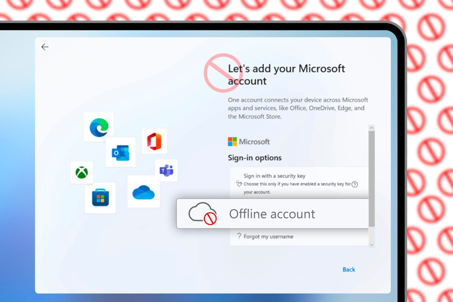Microsoft-Windows 11-Microsoft Account-bypassnro command-Windows policies-user security