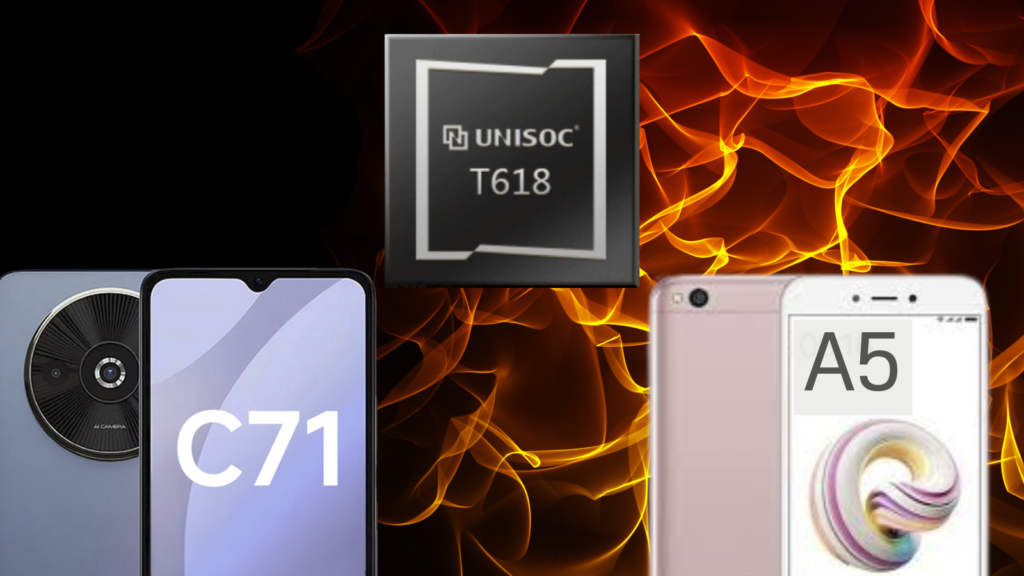poco C71-budget phone-golden design-UNISOC T7250 processor-120Hz display-Xiaomi Redmi A5