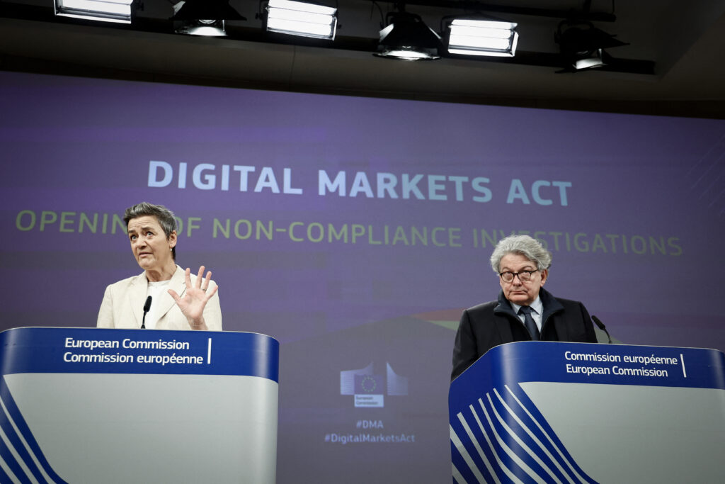 European Union-Google-X-Digital Monopolies-Apple-Meta-DMA