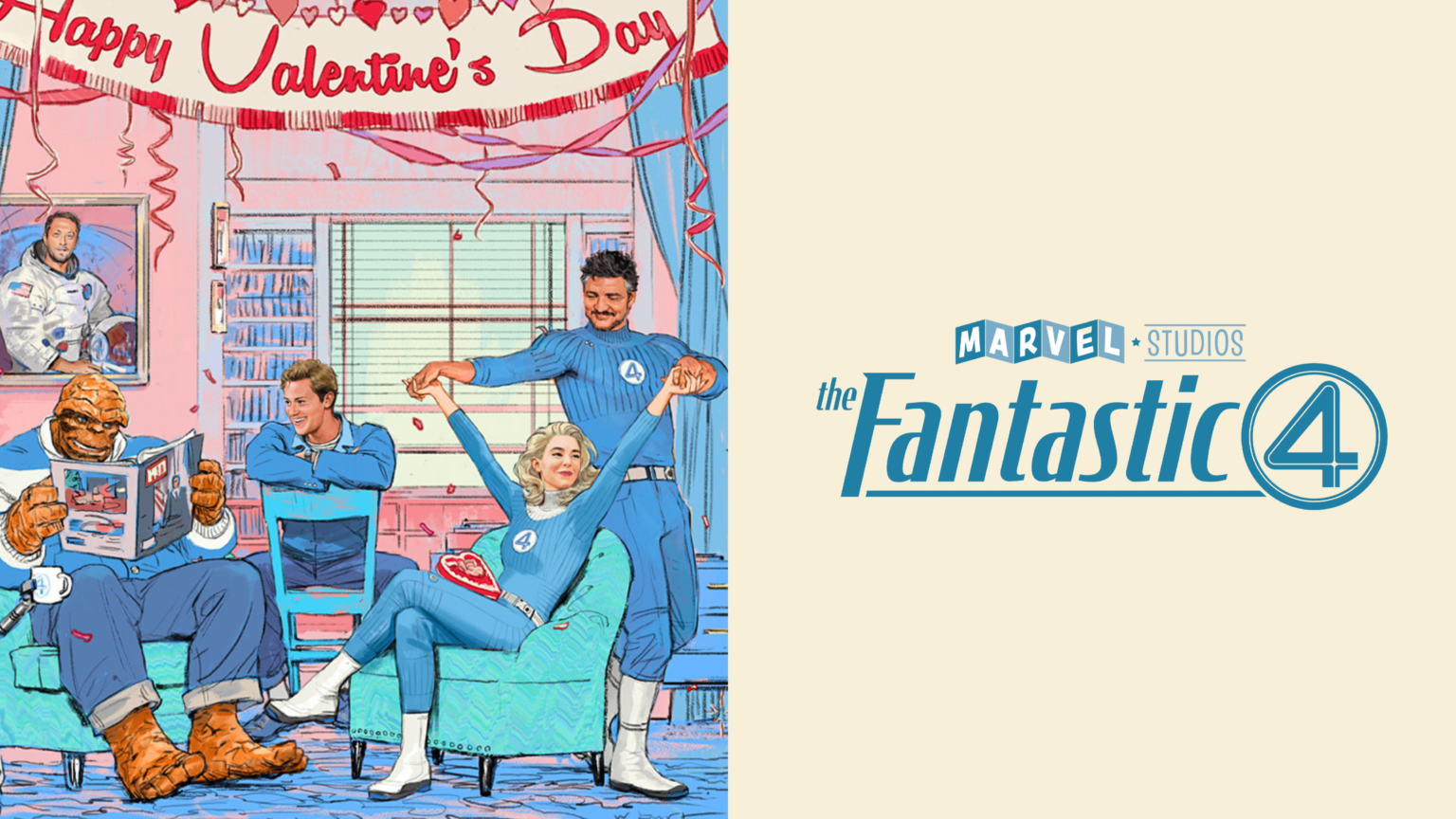 Fantastic Four-Marvel movie-Multiverse-Pedro Pascal-1960s