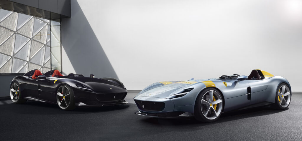 Ferrari-manual gearbox-Icona series-Monza SP1-luxury cars