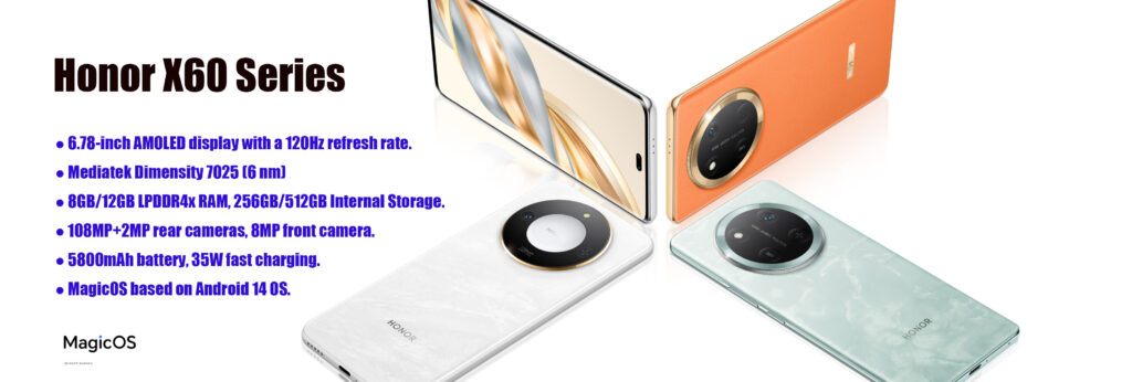 Honor X60 GT-OLED display-Snapdragon 8 Plus-50MP camera-fast charging