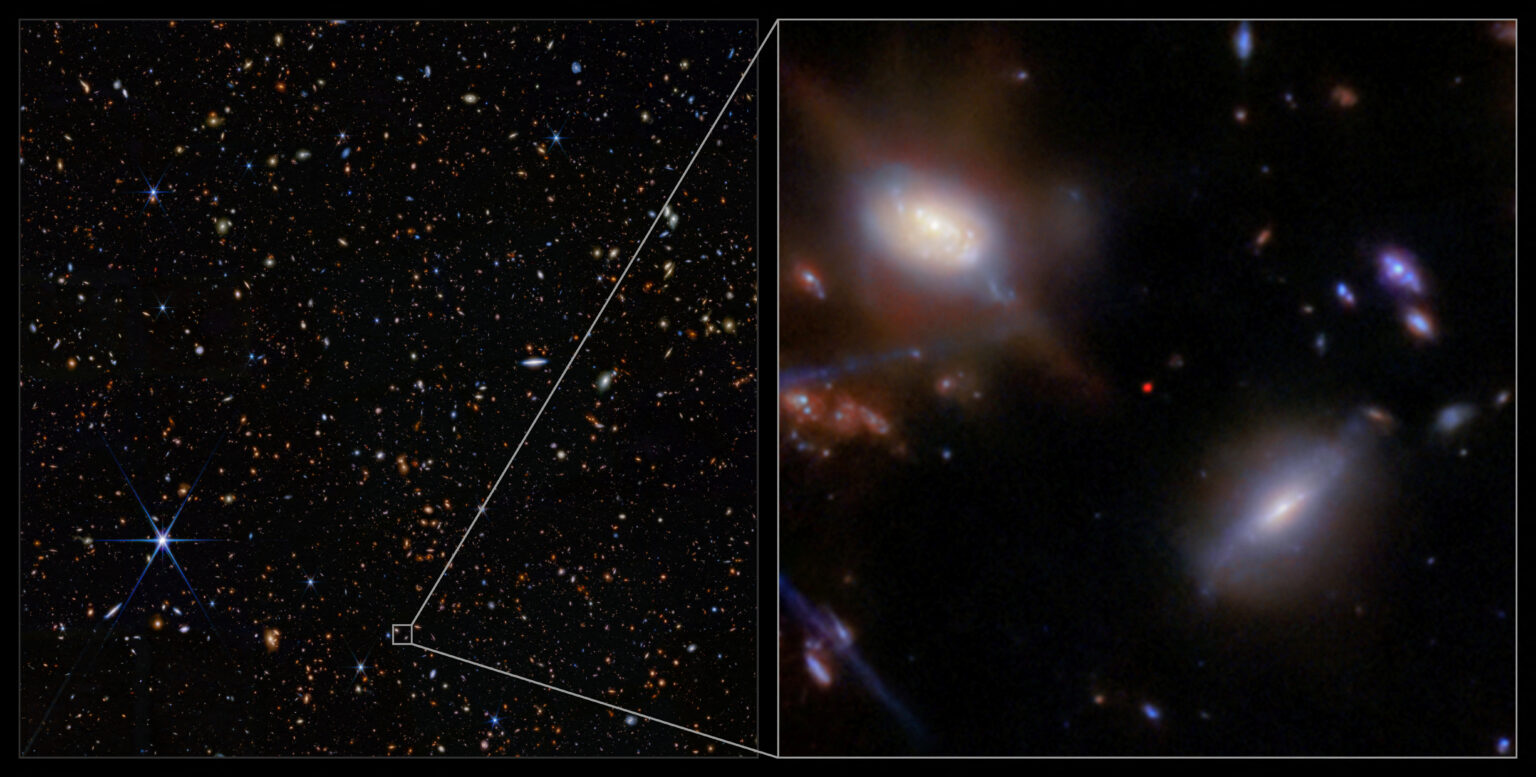James Webb Telescope-Dead Galaxies-RUBIES-UDS-QG-z7-Red and Dead Galaxies-Early Universe