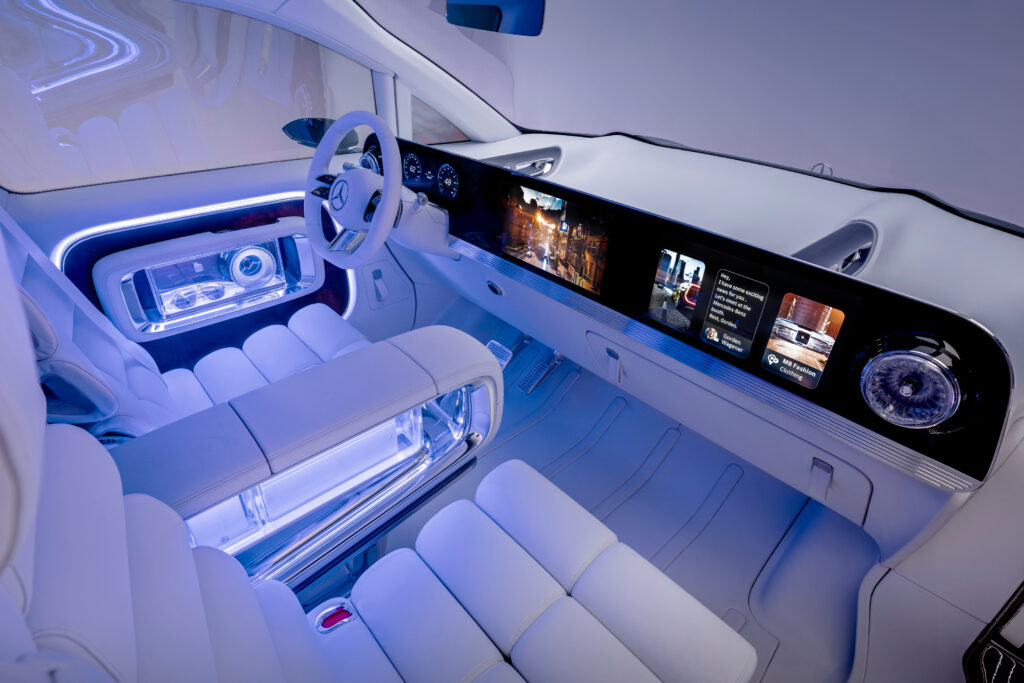 Mercedes-Benz-Vision V-luxury van-car design-future mobility-automotive technology