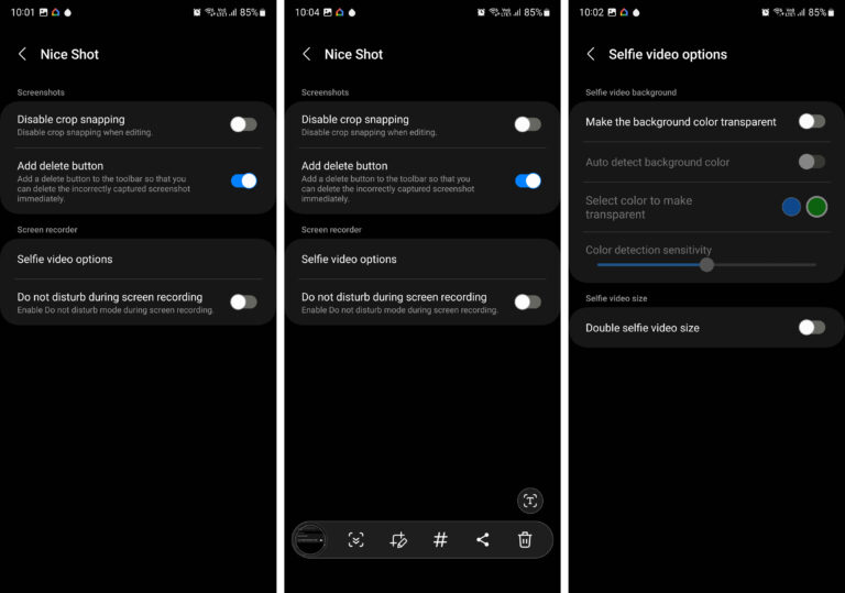 delete screenshot-Samsung phone-Good Lock-gallery optimization-Samsung tools
