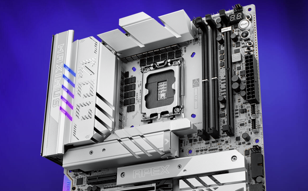 overclocking-DDR5 RAM-Seby-G.Skill-ROG Maximus Z890 Apex motherboard-liquid nitrogen