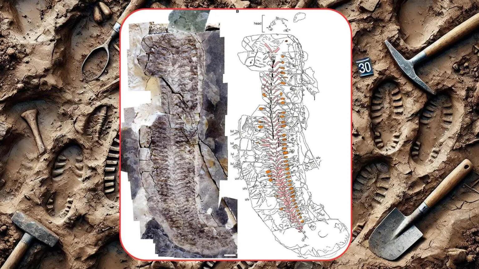 rare fossil-ancient arthropod-Keurbos susanae-Ordovician period-soft tissue preservation