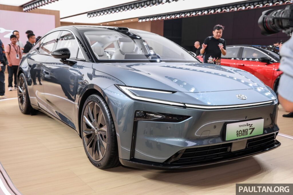 toyota bZ7-electric sedan-luxury design-china market-toyota