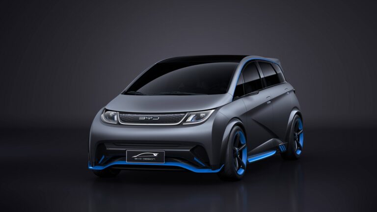 BYD e7-Electric sedan-Economic electric car-Blade battery-Smart car design