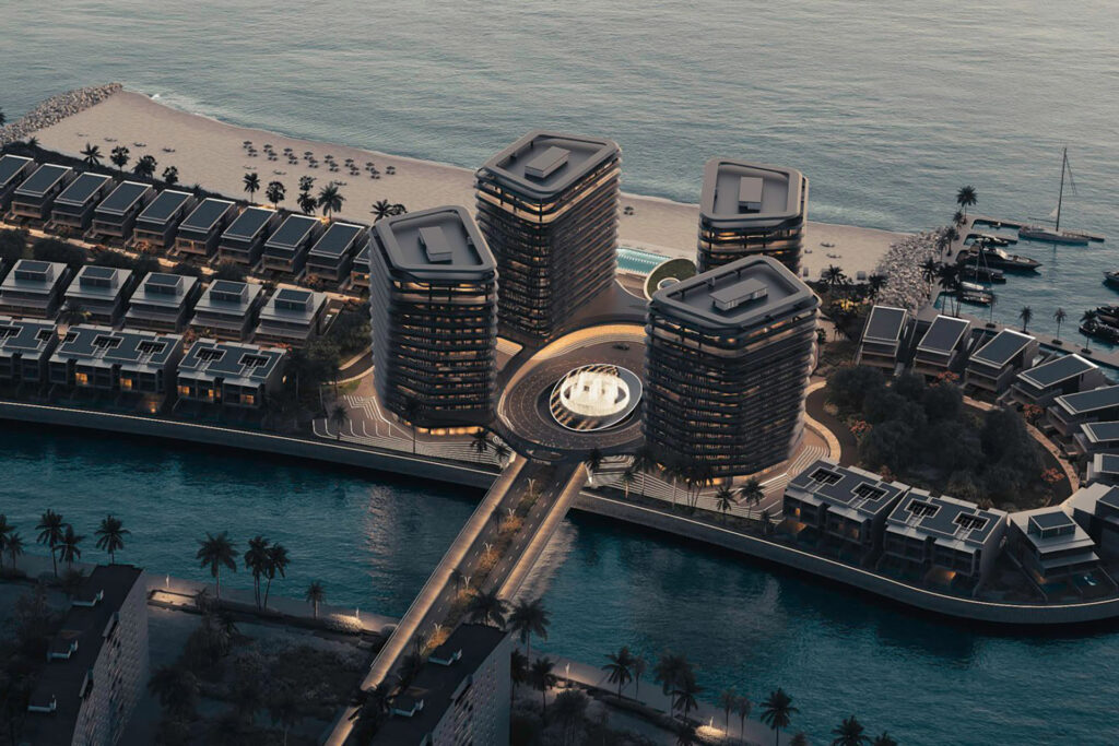 Brabus island-luxury real estate-Abu Dhabi-minimalist design-automotive brands