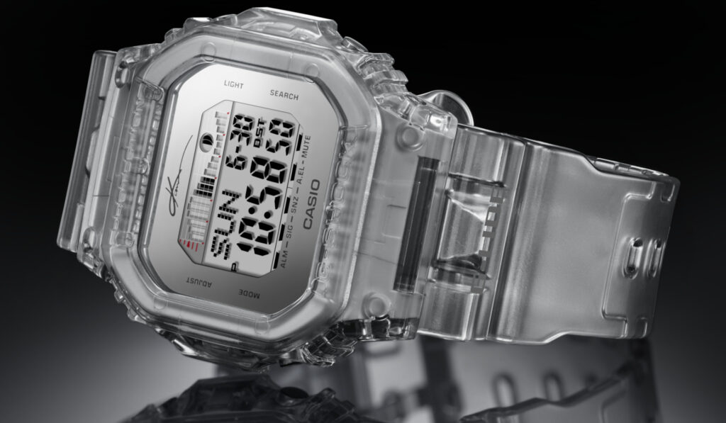 Casio-G-Shock-G-Lide-Smartwatch-Sports Watch-Transparent Design
