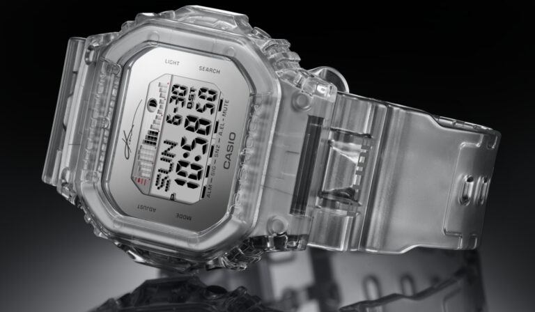 Casio-G-Shock-G-Lide-Smartwatch-Sports Watch-Transparent Design