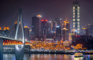 Chongqing-largest city in the world-urbanization in China-modern architecture-megacity