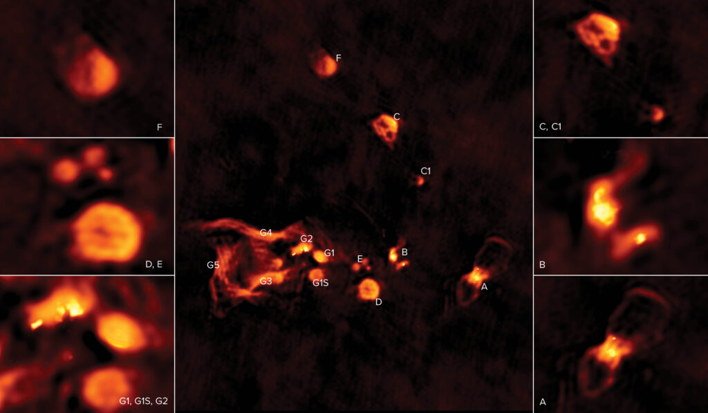 Eos-molecular cloud-hydrogen gas-Milky Way galaxy-North Polar Spur-fluorescence radiation