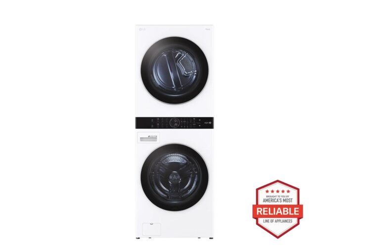 LG WashTower-smart washer dryer-AIDD technology-dual inverter heat pump-energy efficiency-LG ThinQ