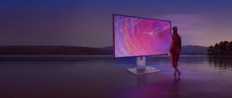 Lenovo-ThinkVision T24-40-budget monitor-ergonomic design-120Hz refresh rate