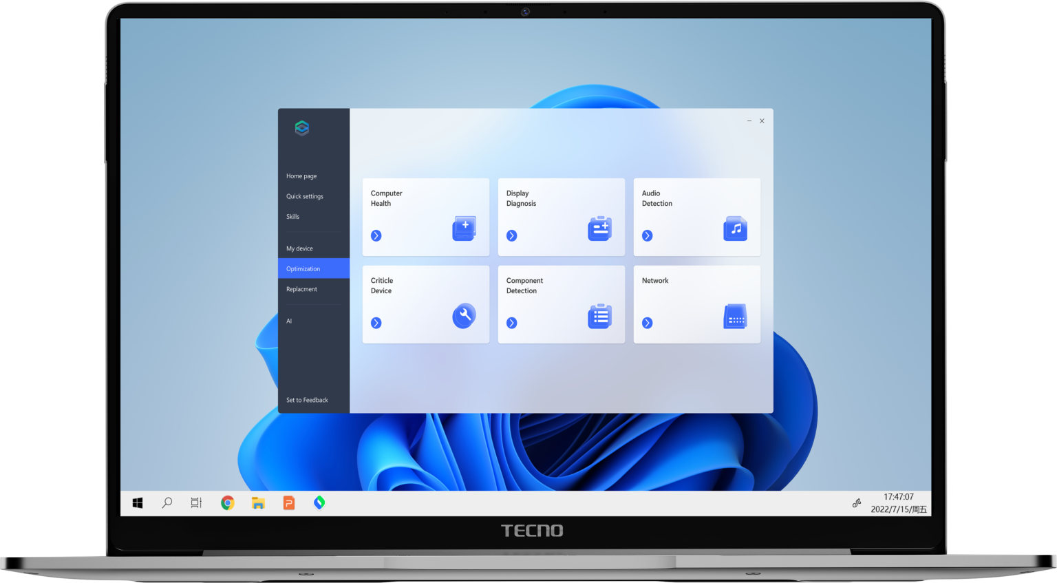 Megabook S16-Tecno-AI Laptop-Smart Features-16-inch Laptop