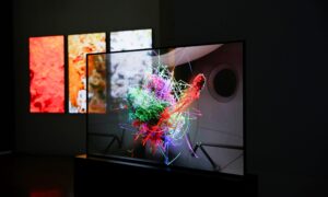 OLED phosphorescent blue panel-energy efficiency-LG Display-display technology-OLED innovation