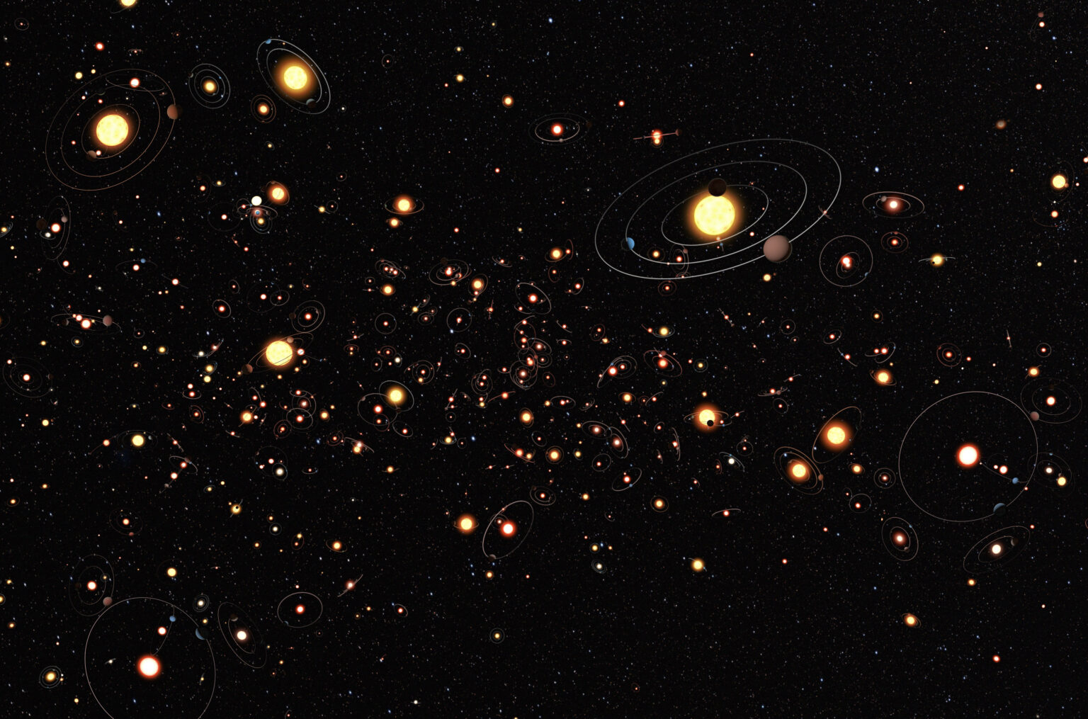 gravitational microlensing-exoplanets-super-Earths-planet discovery-solar system