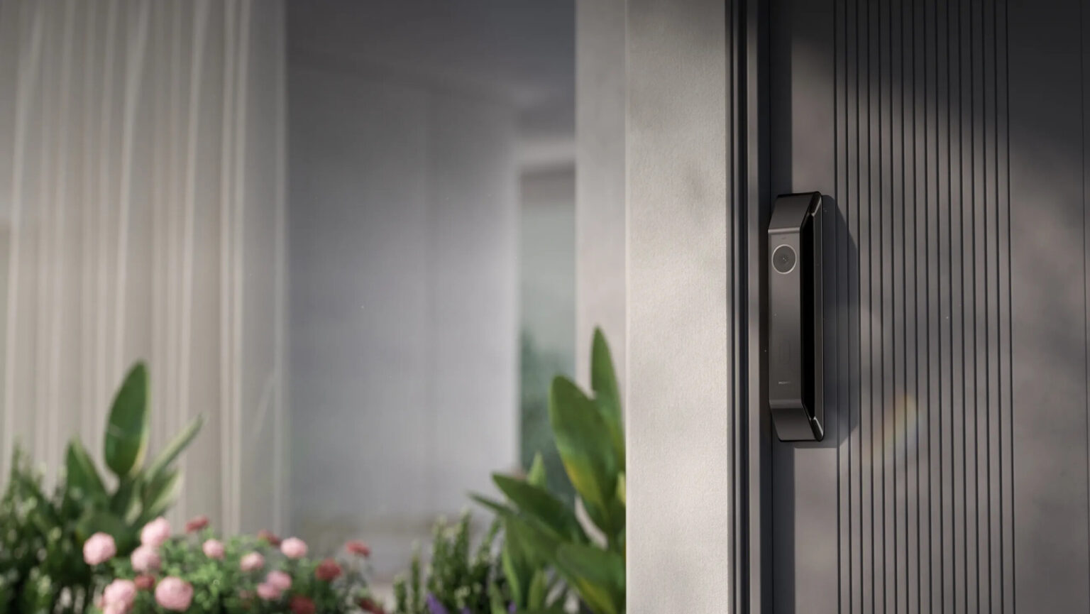 huawei smart locks-AI-facial recognition-palm vein scanning-home security