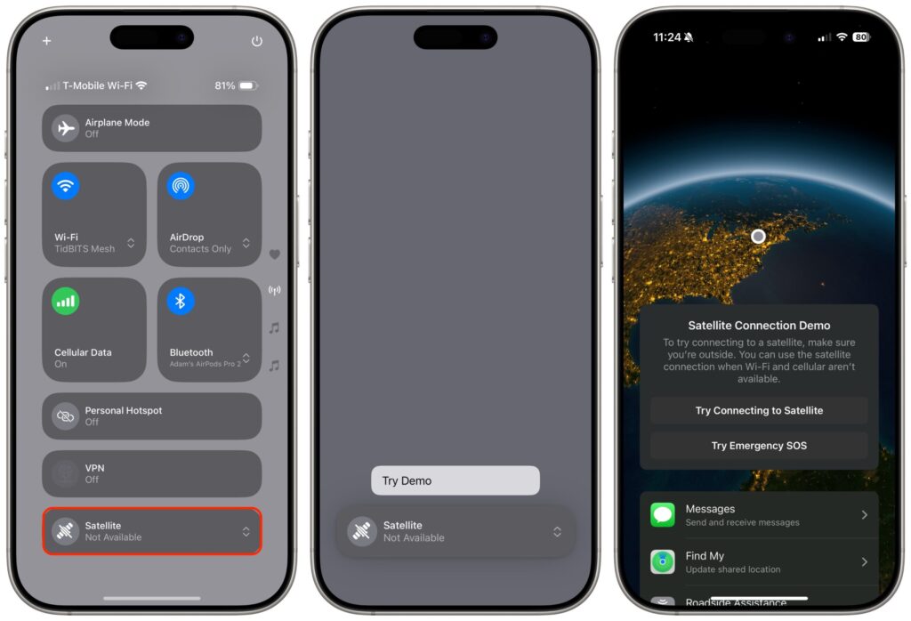 iOS 18.5 update-satellite connection-iPhone 13-telecom operators-Starlink-Globalstar