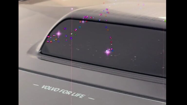 laser-LiDAR sensor-smartphone camera-lens damage-Volvo EX90