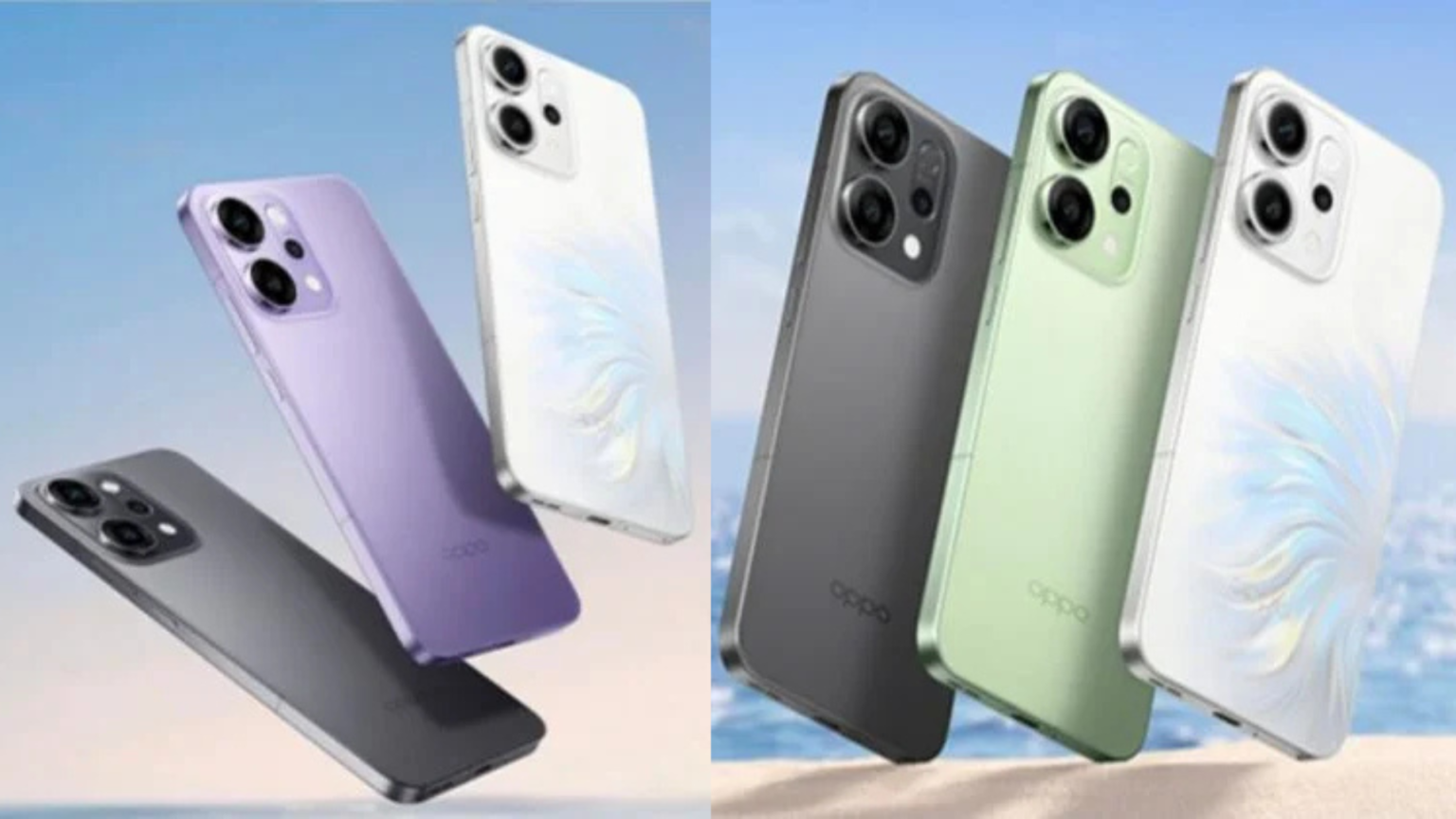 oppo-Reno 14-midrange smartphones-6000mAh battery-50MP camera-MediaTek Dimensity-ColorOS 15