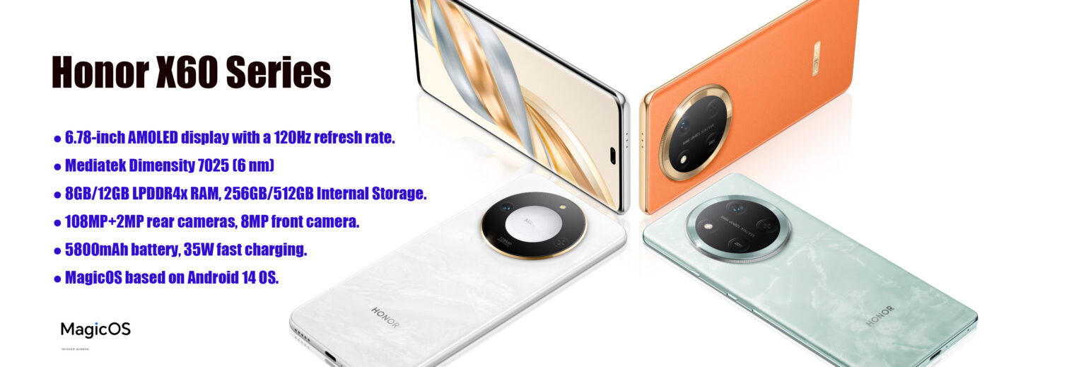 Honor X60 GT-OLED display-Snapdragon 8 Plus-50MP camera-fast charging