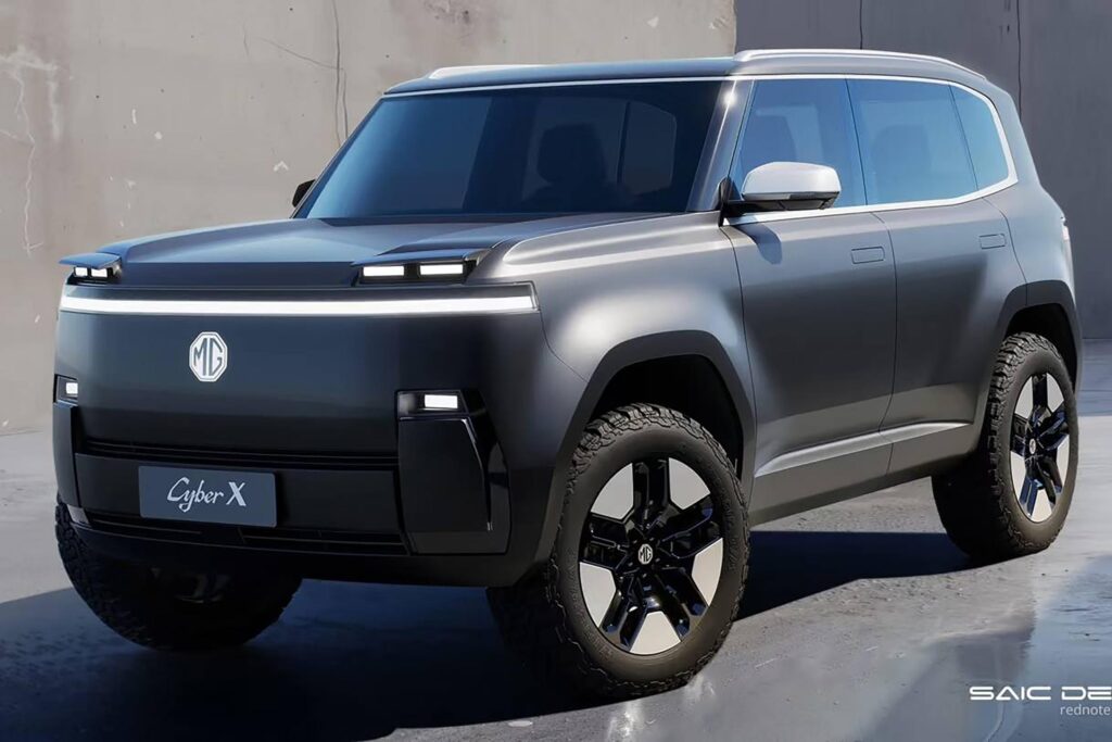 MG CyberX-concept SUV-off-road vehicles-electric SUV-Shanghai Motor Show 2025