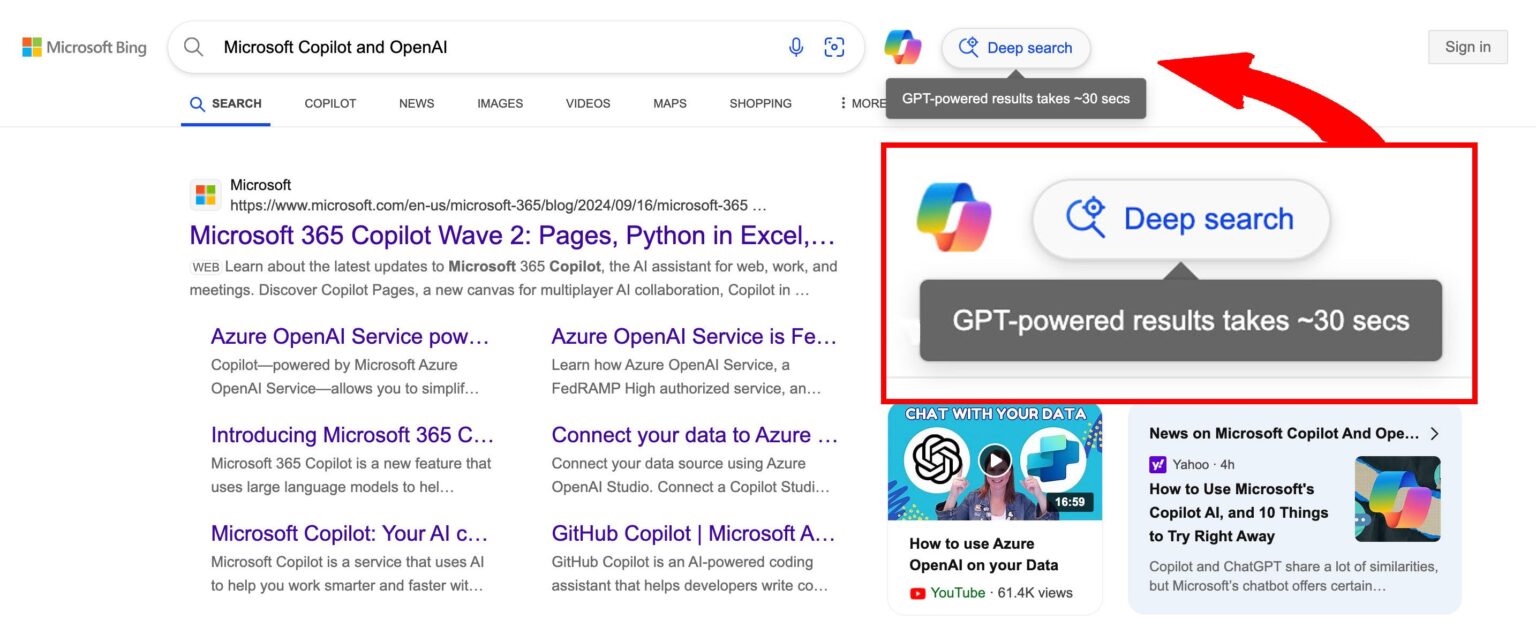 Microsoft-Copilot Search-Artificial Intelligence-Web Search-Conversational AI