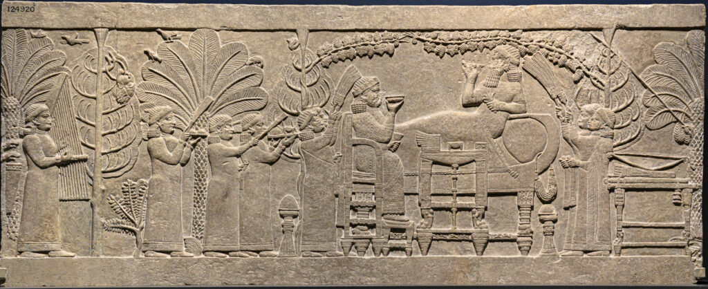 Ashurbanipal-Stele-Mesopotamian Gods-Archaeological Discovery-Assyrian Empire