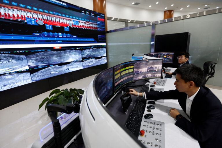 China-mining digitalization-electric fleet-AI-5G technology-coal mining