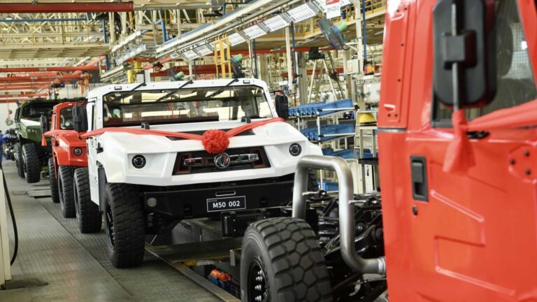 Dongfeng-Warrior MS600-Chinese Hummer-Off-road vehicle-Heavy-duty pickup truck-Cummins engine