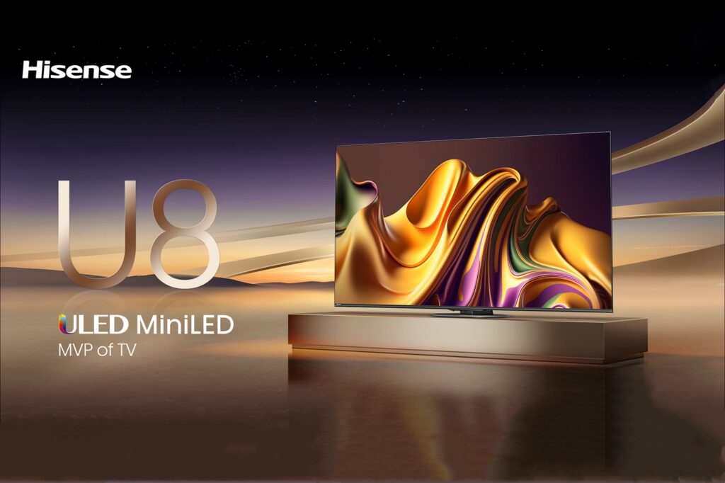 Hisense-Mini LED-300Hz Refresh Rate-Xiaomo E5Q-AI Capabilities-Smart TVs-Gaming TVs