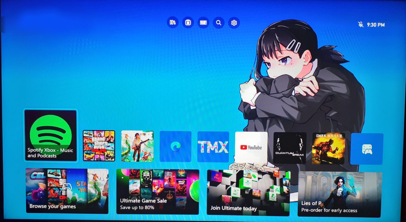 Microsoft-Xbox-pin feature-system apps-reduce tile count-dynamic backgrounds-Alpha Skip-Ahead