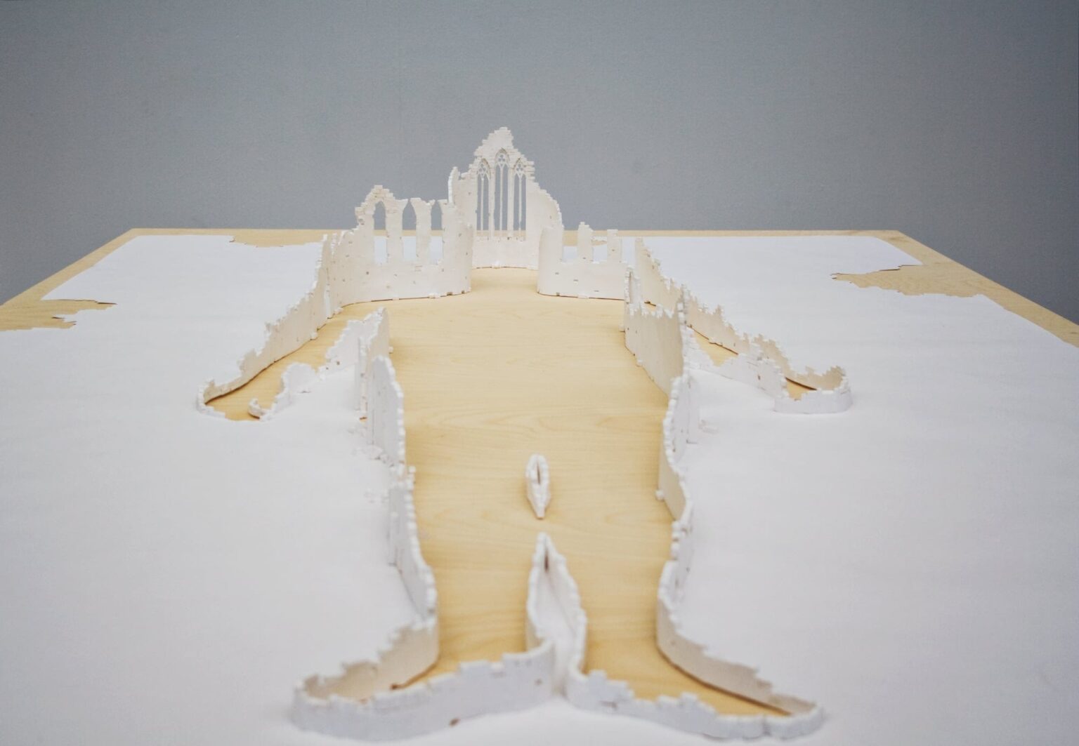 Peter Callesen-paper art-paper sculpture-3D paper design-architectural paper design