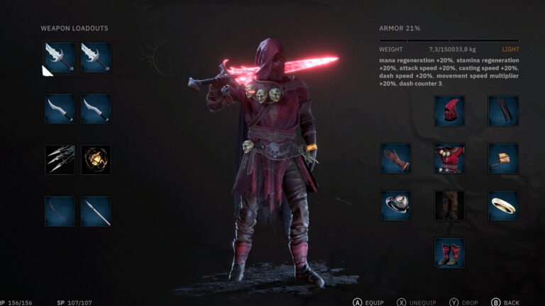 Tainted Grail game-open-world RPG-dark story-magic and weapons-Fall of Avalon